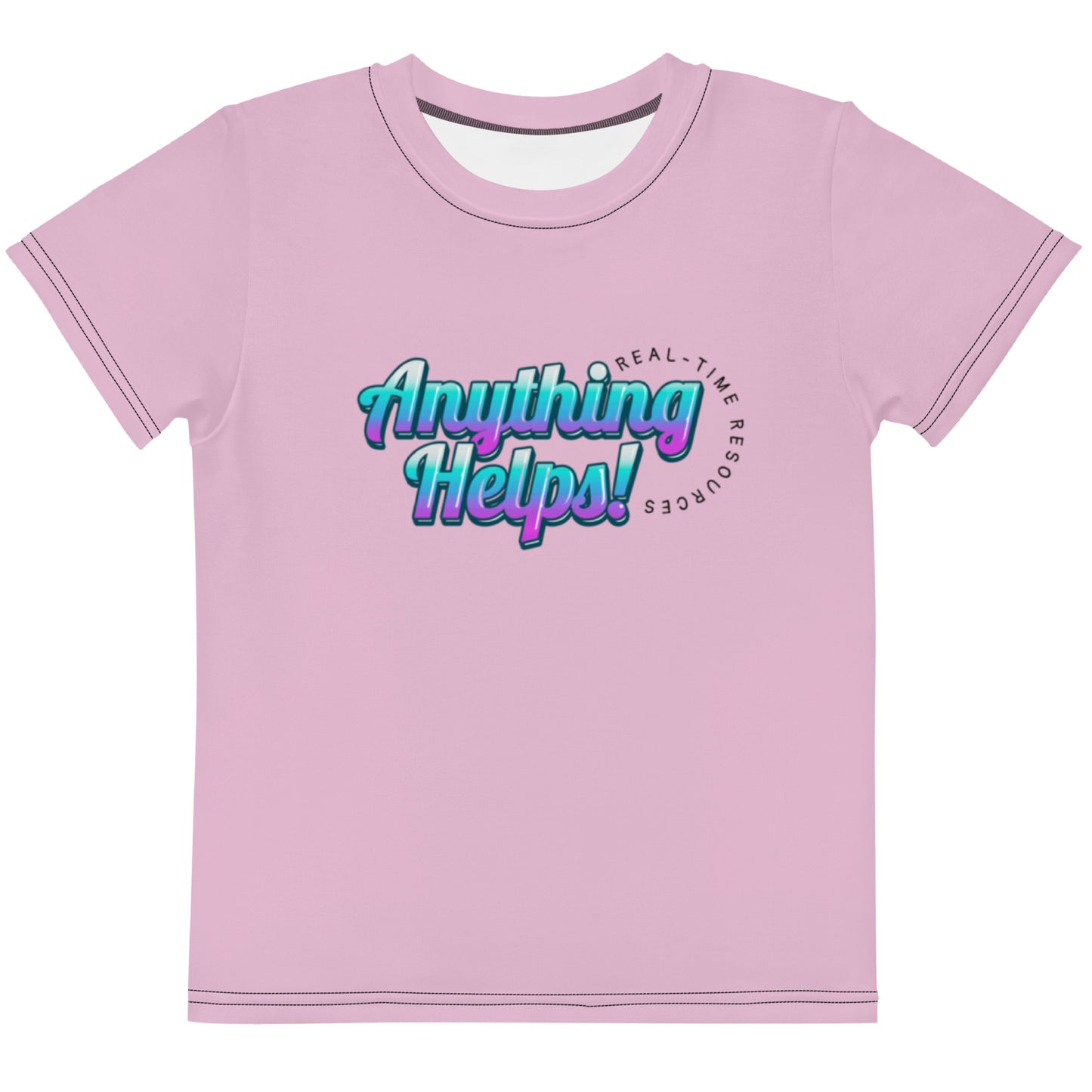 Anything Helps Kids crew neck t-shirt