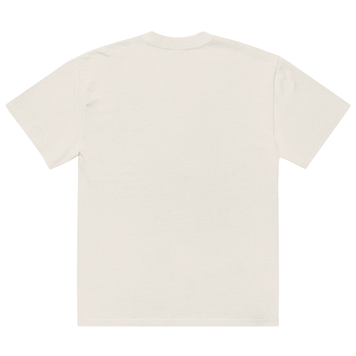 Anything Helps Oversized faded t-shirt